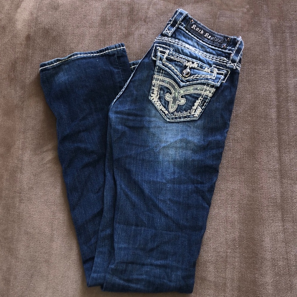 Rock revival size 2 bootcut jeans